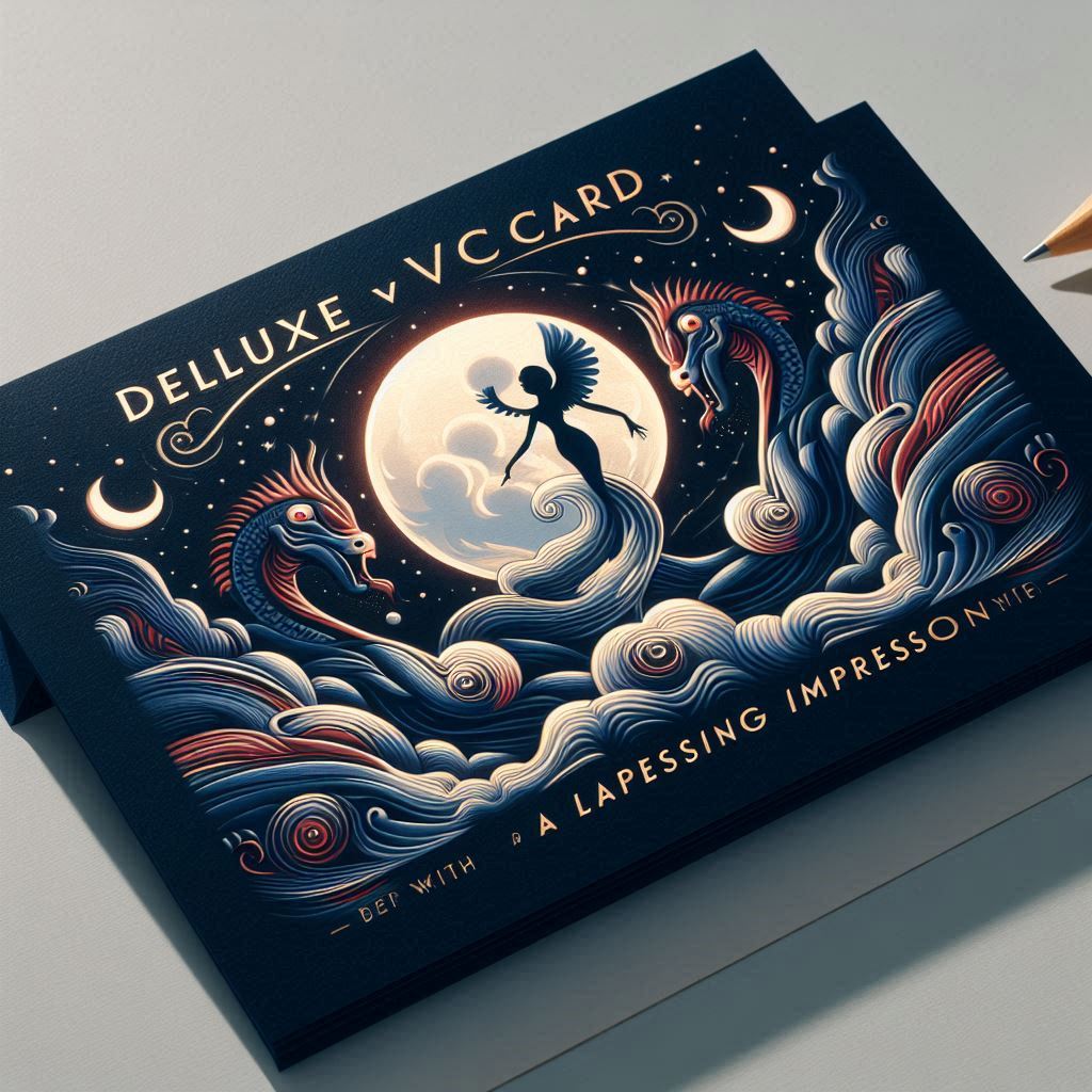 Deluxe VCard: Kalıcı Bir İzlenim Bırakın ile Etkileyici İletişim Kartları