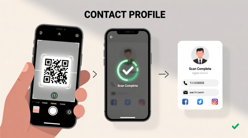 online kartvizit nasıl çalışır dijital iletişim süreci